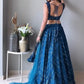 Embellished Sequined Semi-Stitched Lehenga & Blouse With Dupatta