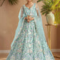 Pastels Embroidered Net Designer Lehenga Choli With Dupatta