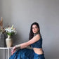 Embellished Sequined Semi-Stitched Lehenga & Blouse With Dupatta