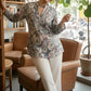 Ethnic Motifs Printed V-Neck Pure Cotton Kurti