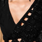 Embellished Sequinned Satin Heavy Work Saree with Embellished Border