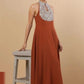 Women Ethnic Motifs Embroidered Panelled Silk Georgette Kurta with Palazzos