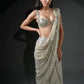 Ready To Wear Premium Luxe Sequin Infused Saree with Designer Unstitched Blouse