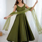 Chanderi Silk Lace Work Festive Wear Anarkali Suit