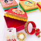Maharani square box hamper - Set of 3