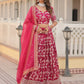 Embroidered Jacquard Reception Ready to Wear Lehenga Choli