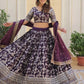 Embroidered Jacquard Reception Ready to Wear Lehenga Choli