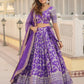 Embroidered Jacquard Reception Ready to Wear Lehenga Choli