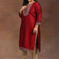 Women Embroidered Thread Work Kurta