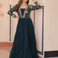 Beautiful Sequins Embroidered Festival Wear Gown