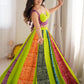 Timeless Multi-Color Digital Printed Rayon Navratri Wear Lehenga Choli