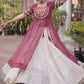 Bandhani Printed Navratri Wear Lehenga With Kurti