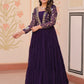 Beautiful Sequins Embroidered Festival Wear Gown