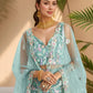 Pastels Embroidered Net Designer Lehenga Choli With Dupatta