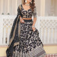 Embroidered Jacquard Reception Ready to Wear Lehenga Choli
