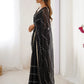 Gorgeous Beads Work Chiffon Saree With Blouse