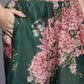 Printed Mandarin Collar Tunic with Palazzos