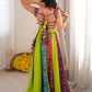 Timeless Multi-Color Digital Printed Rayon Navratri Wear Lehenga Choli