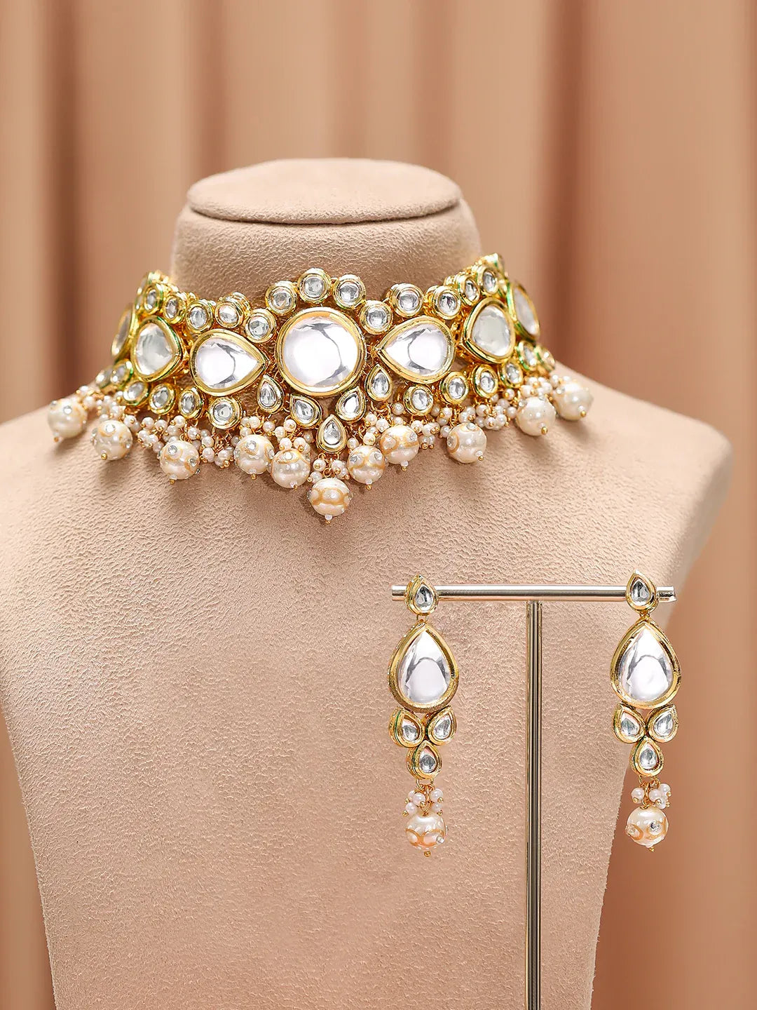 Royal Polki Kundan Jewelry Set