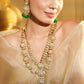 Bridal Kundan Zirconia Layered Necklace Set