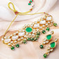 Modern Royal Green Necklace Set