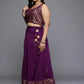 Plus Size Printed Sequined Detail Foil Print Lehenga Choli With Dupatta