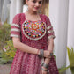 Bandhani Printed Navratri Wear Lehenga With Kurti