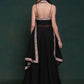 Black Georgette Party Wear Long Suit With Dupatta