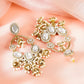 Pearl Glow Chandelier Jhumki Earrings