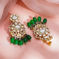 Bridal Kundan Zirconia Layered Necklace Set