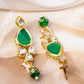 Modern Royal Green Necklace Set