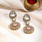 Luxury Pastel Kundan Bridal Necklace Set