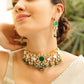 Modern Royal Green Necklace Set