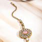 Luxury Pastel Kundan Bridal Necklace Set