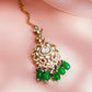 Bridal Kundan Zirconia Layered Necklace Set