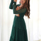 Laheriya Printed Georgette Navratri Wear Gown