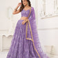 Butterfly Lavender Lehenga Choli