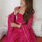 Fabulous Pink Bandhani Printed Georgette Event Wear Anarkali Suit