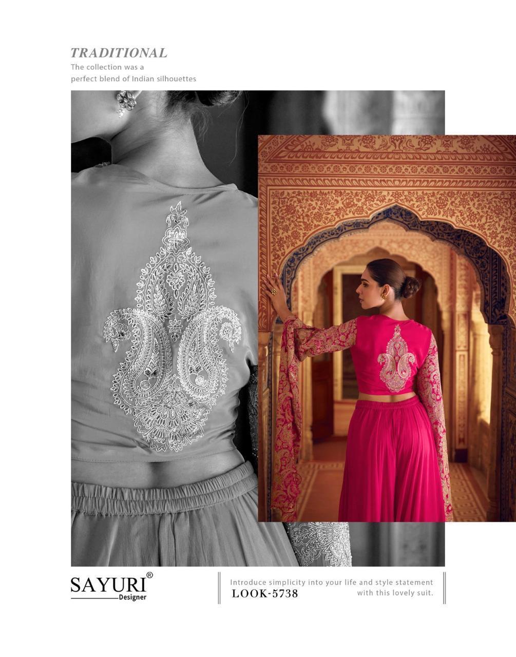Rani Pink Heavy Embroidered Lehenga Choli Set with Flowing Dupatta