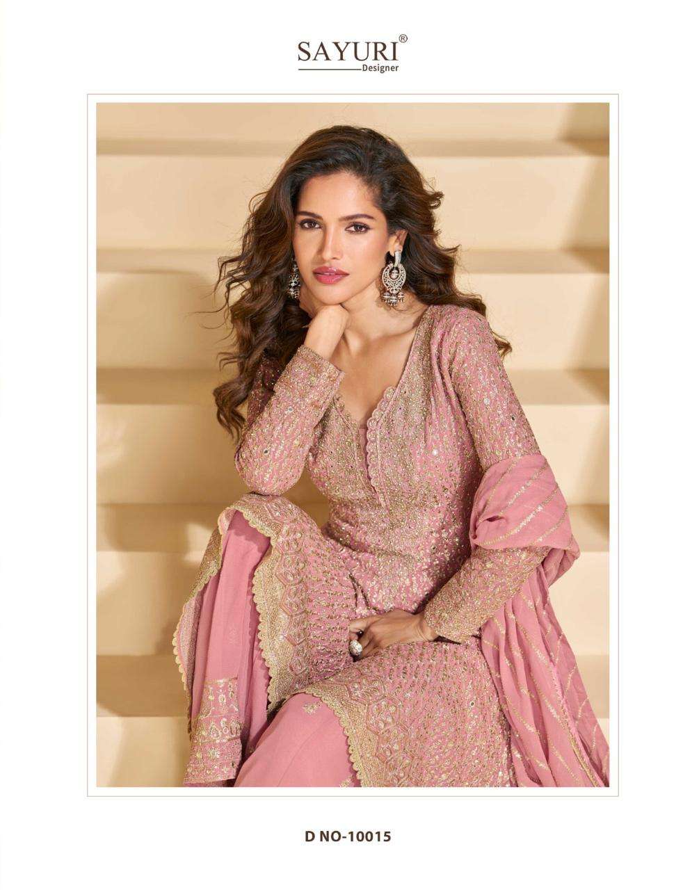 Blush Pink Heavy Embroidered Kurta Palazzo Set with Matching Dupatta