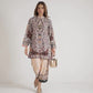 Beige Vintage Ornate Printed Co-Ord Set