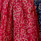 Girls Bandhani Printed Gotta Patti Cotton Lehenga With Choli And Dupatta