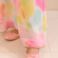 Girls Dyed Layered Gotta Patti Georgette Kurta with Sharara