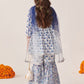 Girls Ethnic Motifs Printed Regular Kurta with Sharara & Dupatta