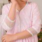Girls Ethnic Motifs Printed Regular Pure Cotton Kurta with Trousers & Dupatta