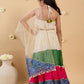 Girls Floral Embroidered Mirror Work Silk Lehenga With Choli And Dupatta