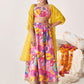 Girls Floral Printed Ready to Wear Lehenga