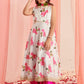 Girls Floral Printed Regular Gotta Patti Kurta with Palazzos & With Dupatta