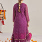 Girls Floral Printed Regular Kurta with Dhoti Pants