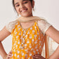 Girls Floral Printed Regular Kurta with Pyjamas & With Dupatta